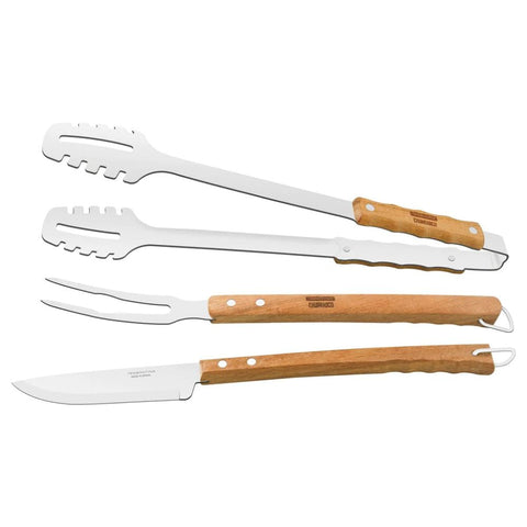 Nuke 3 Piece Grill Cutlery Set