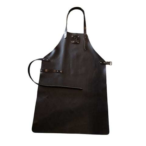 OFYR OA-LAB Black Leather Apron