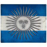 Pallarols Vintage "Argentine Flag" Metal Sign, 20x24"