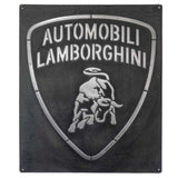 Pallarols Vintage "Lamborghini" Metal Sign, 20x24"
