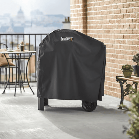 Weber Premium Grill Cover - Pulse with cart