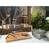 Tagwood BBQ07SS Stainless Steel Table Top Warming Brazier