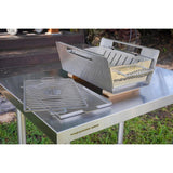 Tagwood BBQ07SS Stainless Steel Table Top Warming Brazier